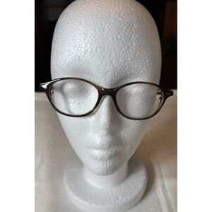 Jean Lafont REGENCE 5034 Rare Authentic‎ 49mm Brown Glasses France Frames Only